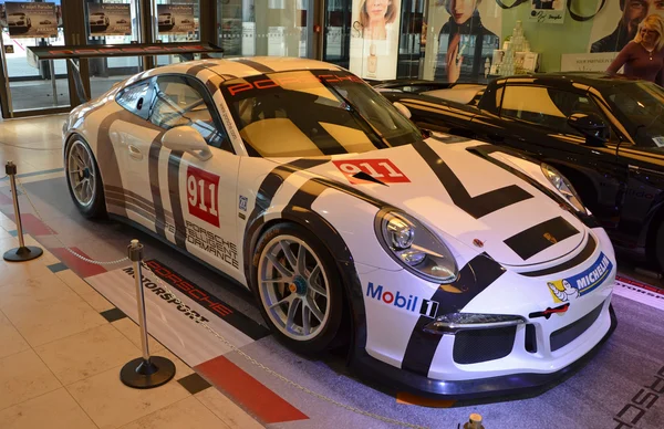 PRAGUE - APRIL 14: Porsche 911 991 GT3 — Stock Photo, Image