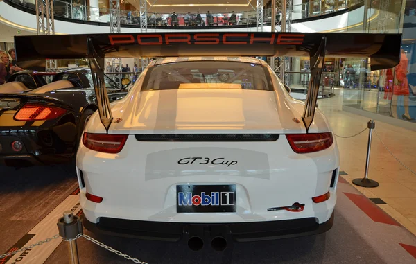 PRAGUE - APRIL 14: Porsche 911 991 GT3 — Stock Photo, Image