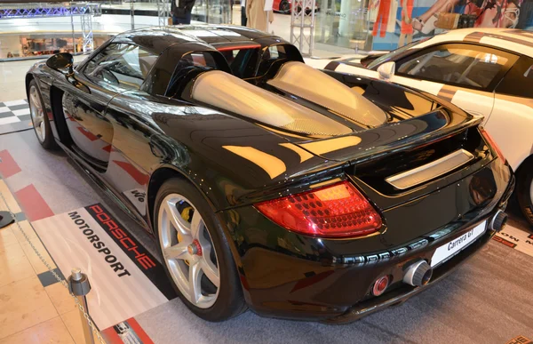 Praga - 14 kwietnia: Porsche Carrera Gt — Zdjęcie stockowe