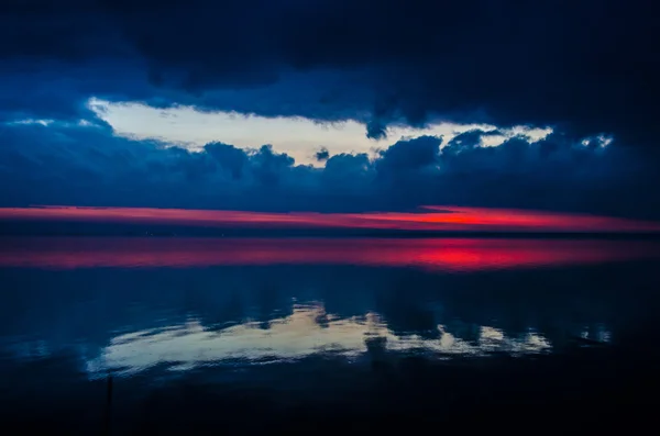 Sonnenuntergang wie ein Schmetterling — Stockfoto