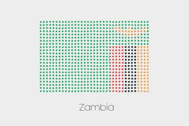 Zambiya bayrağı resmi