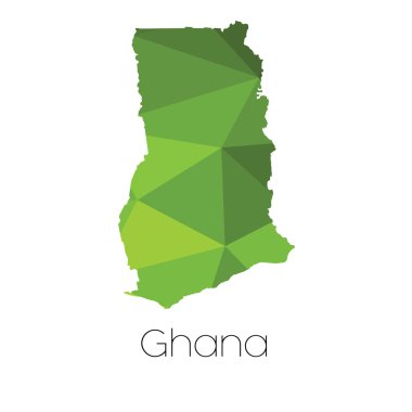 Gana Gana ülke haritası