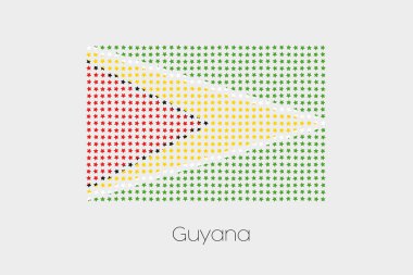 Guyana bir bayrak çizimi