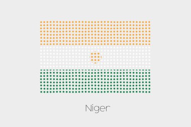 Nijer bir bayrak çizimi