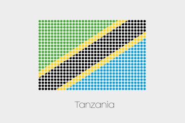 Tanzanya bir bayrak çizimi