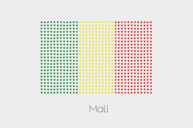 Mali bir bayrak çizimi