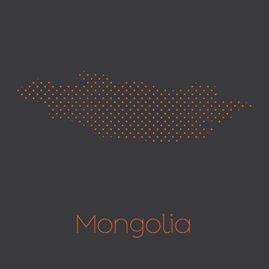 Moğolistan ülke Haritası