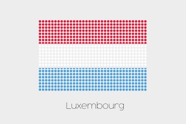 Lüksemburg bayrağı resmi