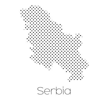 Sırbistan ülke Haritası