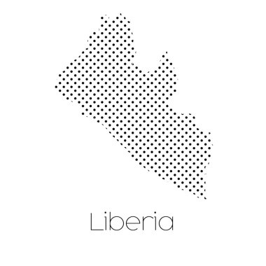 Liberya ülke Haritası