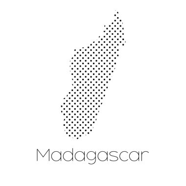 Madagaskar ülke Haritası
