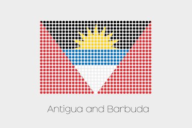 Antigua ve Barbuda bayrağı resmi