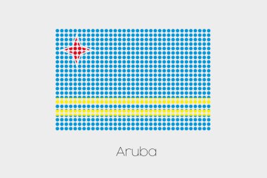 Aruba bayrağı resmi