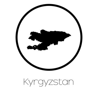 Ülke Kırgızistan Haritası