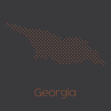 Gürcistan 'ın haritası