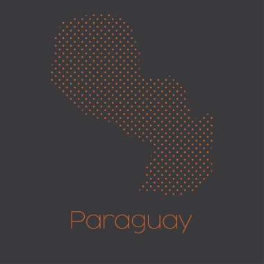 Ülke Paraguay Haritası