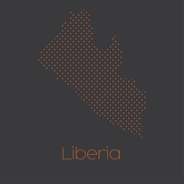 Liberya ülke Haritası