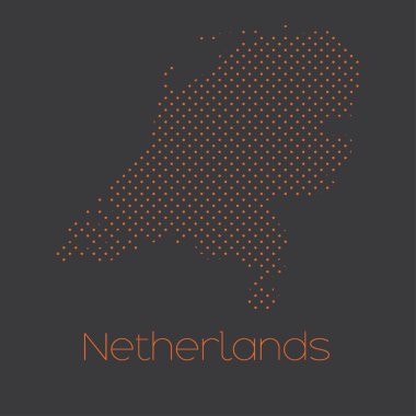 Hollanda ülke Haritası