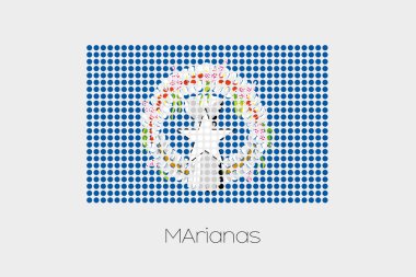 Mariana Adaları bayrağı resmi