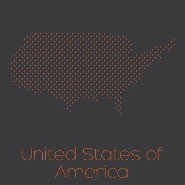 Amerika Birleşik Devletleri ülke Haritası