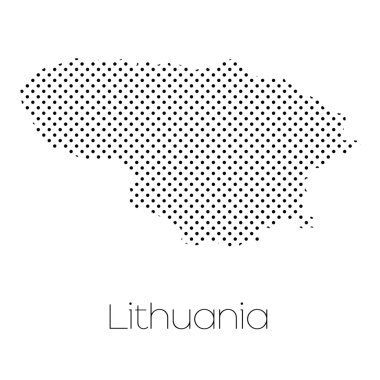 Ülke Litvanya Haritası