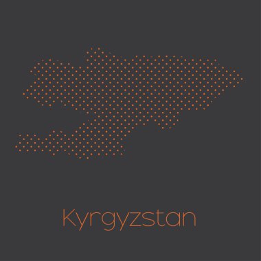 Ülke Kırgızistan Haritası
