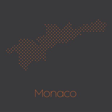 Ülke, Monako Haritası