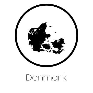 Ülke Danimarka Haritası