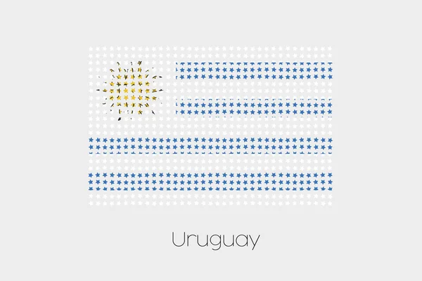 Flag Illustration Uruguay — Stock Photo, Image