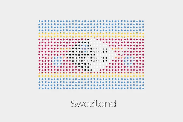 Svaziland bir bayrak çizimi