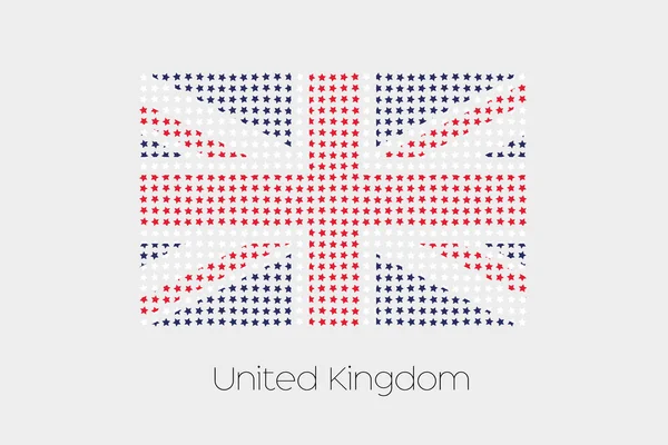 Flagga Illustration Storbritannien — Stockfoto