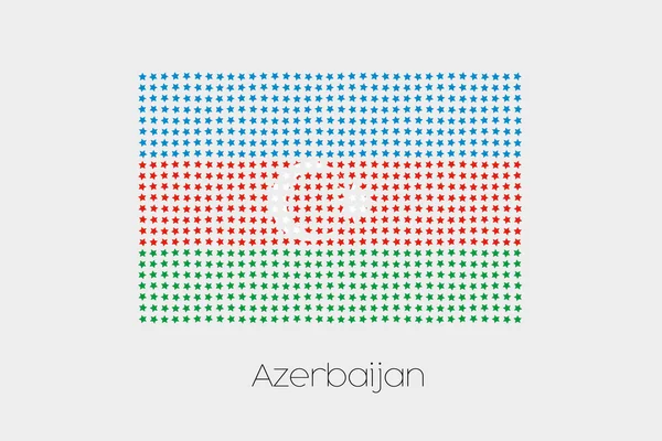 Flag Illustration Azerbaijan — Stock Photo, Image