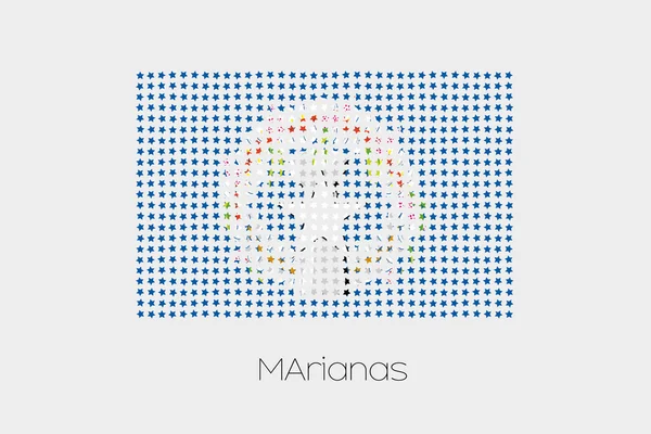 Mariana Adaları bayrağı resmi