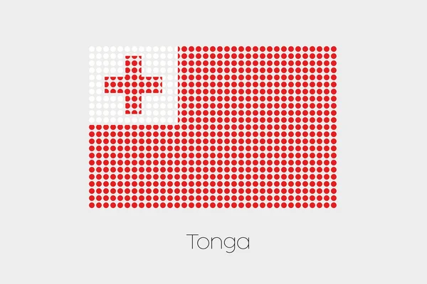 Tonga bir bayrak çizimi