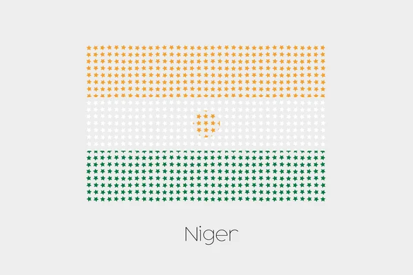 Nijer bir bayrak çizimi