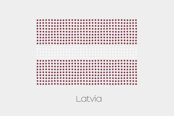 Letonya bayrağı resmi