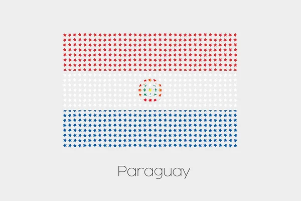 Illustration Drapeau Paraguay — Photo