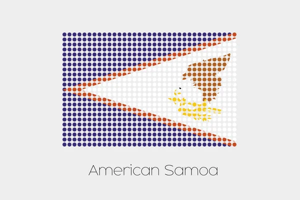 Amerikan Samoası bir bayrak çizimi