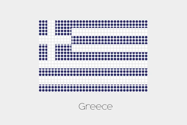 Иллюстрация Флага Греции — стоковое фото