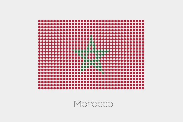 Illustration Drapeau Maroc — Photo