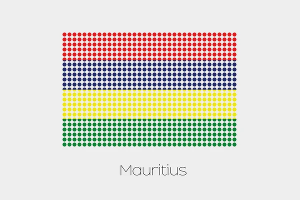 Mauritius bir bayrak çizimi