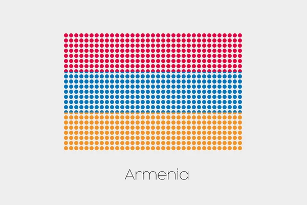 Illustrazione Della Bandiera Dell Armenia — Foto Stock