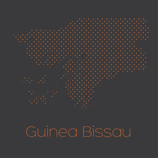 Gine Bissau ülke Haritası