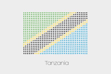 Tanzanya bir bayrak çizimi