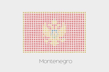 Karadağ bayrağı resmi