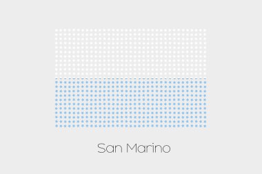 San Marino bayrağı resmi