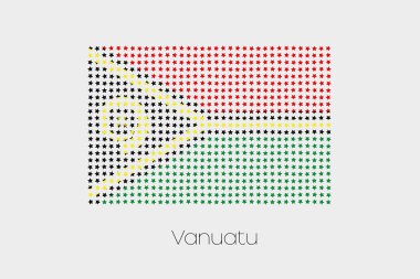 Vanuatu Cumhuriyeti bayrağı resmi