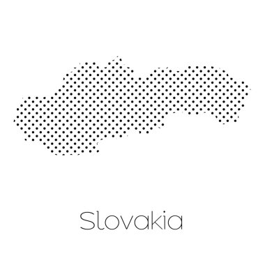 Slovakya'nın ülke Haritası