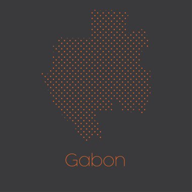Ülke Gabon Haritası