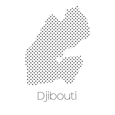 Cibuti ülke Haritası